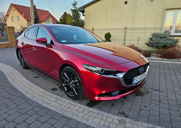 mazda mazowieckie Mazda 3 cena 51900 przebieg: 95000, rok produkcji 2019 z Lipno